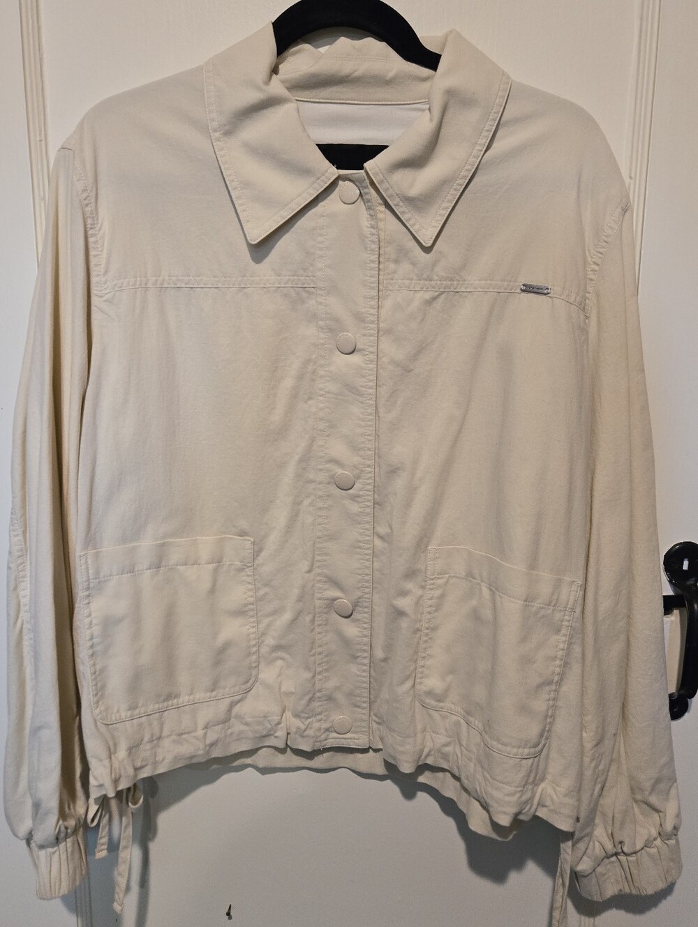 Coach Chore Utility Jacket in Chalk White Size L
